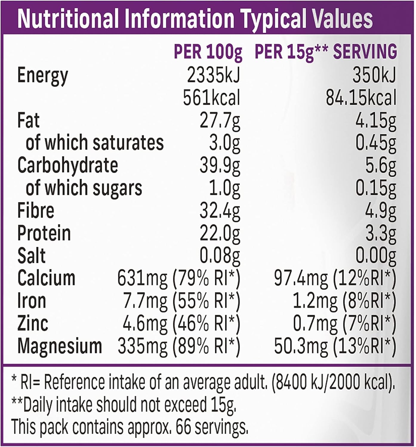 Terrafertil Nature’S Heart Chia Seeds, 1 Kg