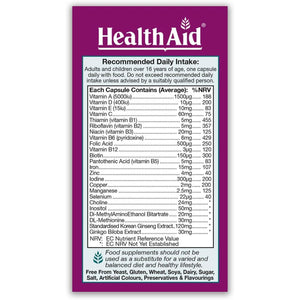 Healthaid Multimax for Men Multivitamins and Minerals, 30 Capsules