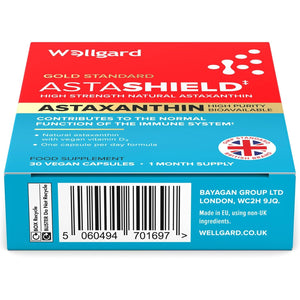 Wellgard Vegan 8Mg Astaxanthin Supplement - Natural Astaxanthin, Not Synthetic, High-Strength Astaxanthin with Vitamin D3