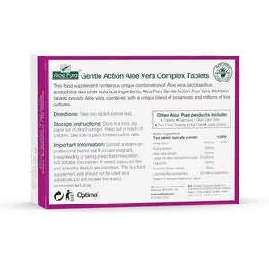 Aloe Pura Gentle Action Aloe Vera Complex 60 Tablets (Pack of 3)