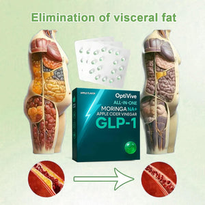 OPTIVIVE Concentrated Bursting Beads, GLP-1 Weight Loss Capsules, OPTIVIVE GLP-1 Essence Liquid Beads, NAD+ Pearls Serum, All-In-One GLP-1 Apple Bursting Beads, for All Body Types (2)