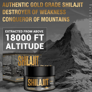 Himalayan Pure Natural Shilajit Resin 50G - Original Himalayan Shilajit
