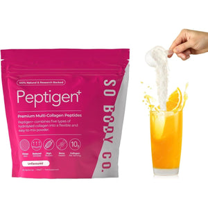 Sobodyco Unique 6 Types of Collagen Powder 300G, Collagen Supplements for Women, Pure Unflavoured Premium Hydrolysed, Peptides Powder for Hair Skin Nails Muscles