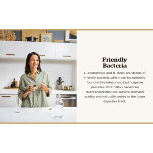 Solgar Advanced Acidophilus plus Vegetable Capsules - Pack of 60 - Supports Digestion - Maintain Healthy Bacteria Levels - Vegan and Gluten Free