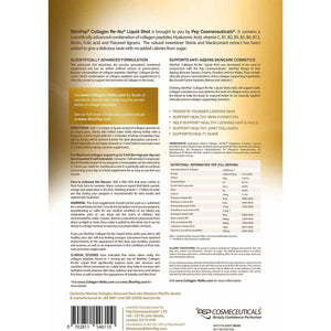 Premium Hydrolysed Marine Collagen Peptide Powder + VIT C, B Complex Hyaluronic Acid, & Stevia. Clean Light Taste/No Fishy Smell - Skinpep Collagen Re-Nu 300G - 30 Days Supply