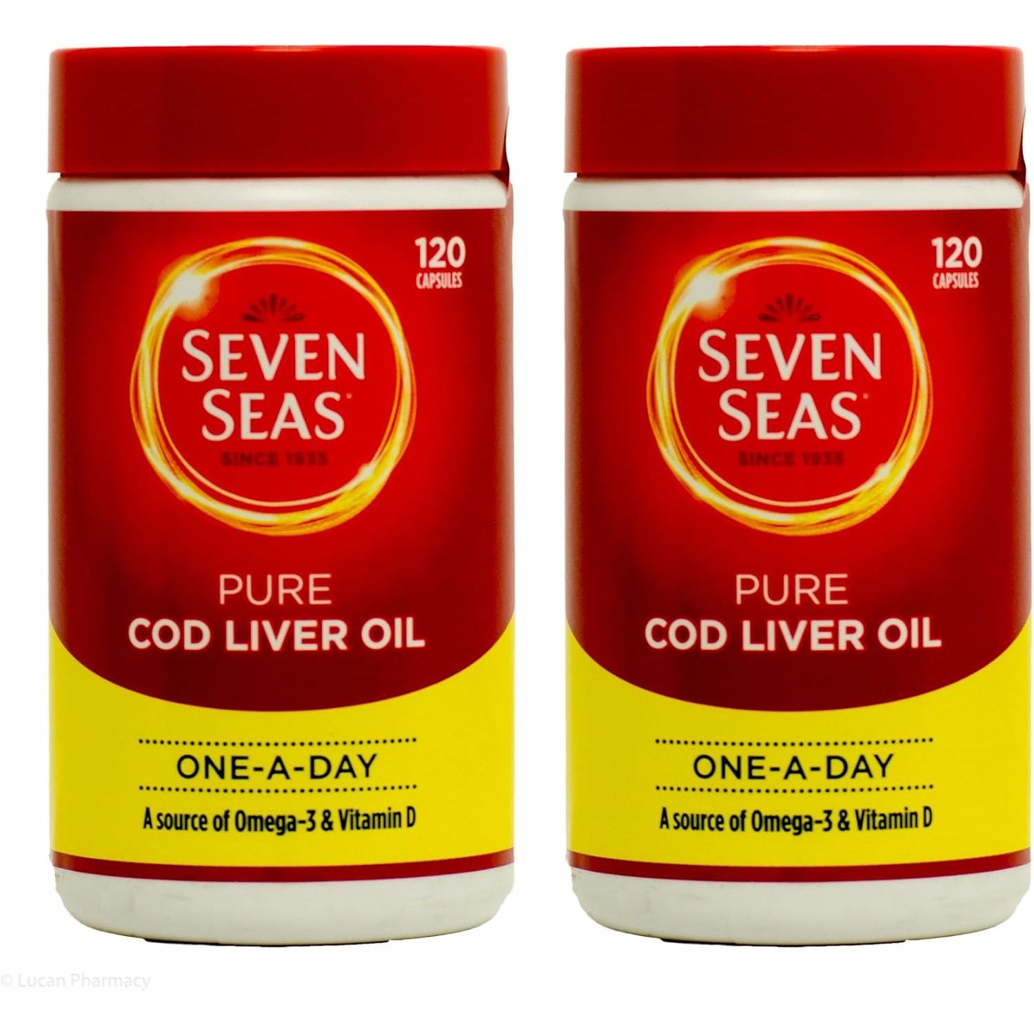 Multibuy 2X Seven Seas® Pure Cod Liver Oil 120 Capsules