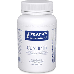 Pure Encapsulations Curcumin - High Potency Turmeric C3 Complex Supplement - 60 Capsules