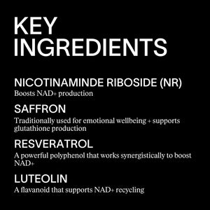 ARTAH Enhanced NAD+ Complex – Nicotinamide Riboside, Niacin, Resveratrol & Phytonutrients, 60 Vegan Capsules, Mental Clarity, Recovery & Longevity Formula – 30‑Day Supply