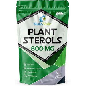 Plant Sterols 800Mg Vegan Healthcare Supplements for Heart, Maintains Cholesterol Level and Effectively Boosts Immunity - 90 Capsules