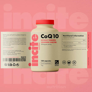 Premium Coq10 Ubiquinone 200Mg - Coenzyme Q10-120 Vegan Capsules - Naturally Fermented High Absorption - Heart, Energy & Fertility Support - Made in UK - Non-Gmo - GMP Quality