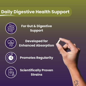 Nutrizing Bio Cultures Complex Probiotics for Gut Health - High Strength 30 Billion CFU with 16 Bacterial Cultures - Vegan Gut Health Supplements - Probiotics for Men & Women - Made in UK