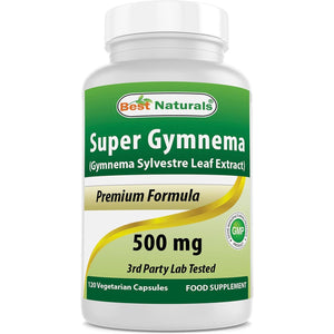 Best Naturals Gymnema Sylvestre Leaf 500 Mg 120 Capsules