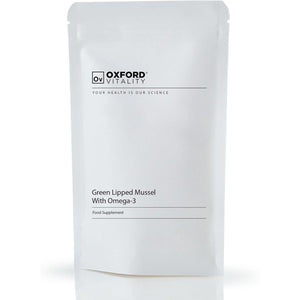 Green Lipped Mussel Capsules with Omega-3 | Antioxidant, Premium Extract, Omega 3 | Oxford Vitality (120)