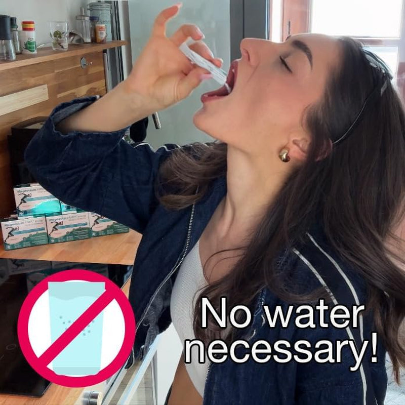 T&D Magnesium AIWA 375 Mg, No Water 20 Stickpack, Easy to Use, Orange Flavour with Micro-Pellets