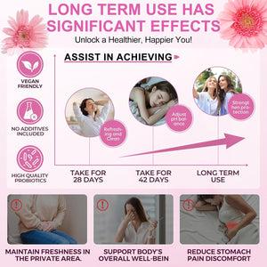 Premium Feminine Balance Gummies - Hawaiian Pineapple PH Balance Gummies for Women of All Ages, Support Women’S Health & Wellness - Immune Support - Vegan & Gluten-Free 60PCS