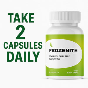 Prozenith Weight Loss Support – 60 Vegan Capsules – Natural Supplement with Herbal Extracts & Vitamins – Supports Metabolism & Energy