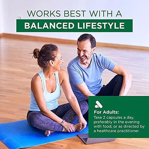 Plantonin Palmitoylethanolamide Pea Supplement Plus, 600Mg 120 Capsules | High Strength Luteolin Supplement Supports Joint Mobility, Calmness & Nerve Health – Vegan Capsules - Made in New Zealand