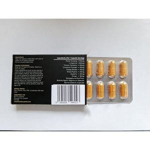 Gold Dragon Strong Ginseng Complex (10 Capsule) - 500MG - Premium Enhanced Energy, Stamina & Endurance, 100% Safe & Natural - Fast Acting Performance