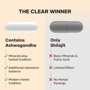 Shilajit Capsules 2000MG, Gold Grade 100% Pure Himalayan Shilajit, High Strength with Ashwagandha, 60% Fulvic Acid & Minerals, Energy & Immune Support for Men & Women, 60 Count (Pack of 1)