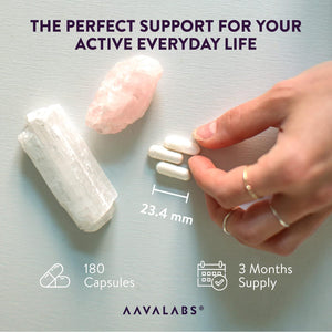 High Strength Magnesium Supplements for Women and Men -1575Mg per Daily Dose (425Mg Elemental) - Chelated Magnesium Glycinate, Citrate, Malate, and Oxide - 180 Capsules - Vegan