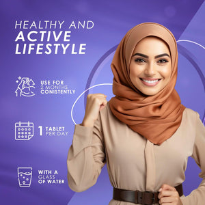 Ambrosial Iodine Supplement 5000Mcg with 7500 Mcg Potassium Iodide| High Strength Iodine Tablets | Natural Source of Iodine from Potassium Supplements & Iodide Tablets (Pack of 1-60 Tablets)