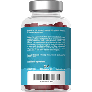 Kids Multivitamin Omega 3 6 9 Gummies | 120 Count | 19 Nutrients with Vitamin A, B12, C, D and Zinc | Natural Berry Flavour | Vegetarian Friendly Formula | by Horbaach