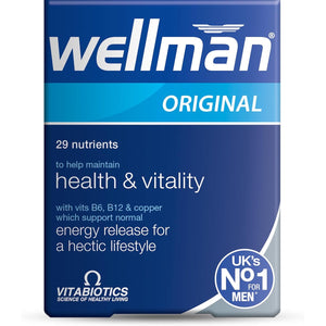 Original Multivitamin Tablets for Men, Wellman