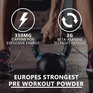 NXT Nutrition TNT Nuclear Pre Workout – Pre Work Out Energy Drink| L-Citrulline, Beta Alanine, Caffeine for Pump, Endurance & Focus - 40 Servings Mixed Candy, Vegan (ICY Blue Razz)