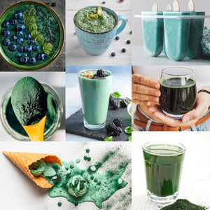 Aromacraft Spirulina Powder – Premium, Ethically Sourced Superfood, Vegan, Non-Gmo, Gluten-Free, 200G Resealable Pack