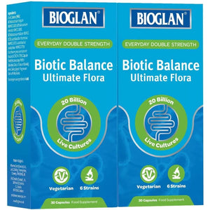 Bioglan Biotic Balance Ultimate Flora, 2 X 30 Capsules