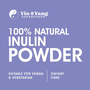 Premium Inulin Powder 1Kg - Dietary Fibre from Chicory Root | Vegan, Non-Gmo, Palm Oil Free | Fibre Supplement Made in the EU