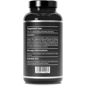 PYGEUM AFRICANUM 4,000MG Equivalent | 120 Capsules | 200MG of 20:1 Extract | 13% Phytosterols | Lab Tested | Prostate Health Supplement | 100% Natural and Non-Gmo