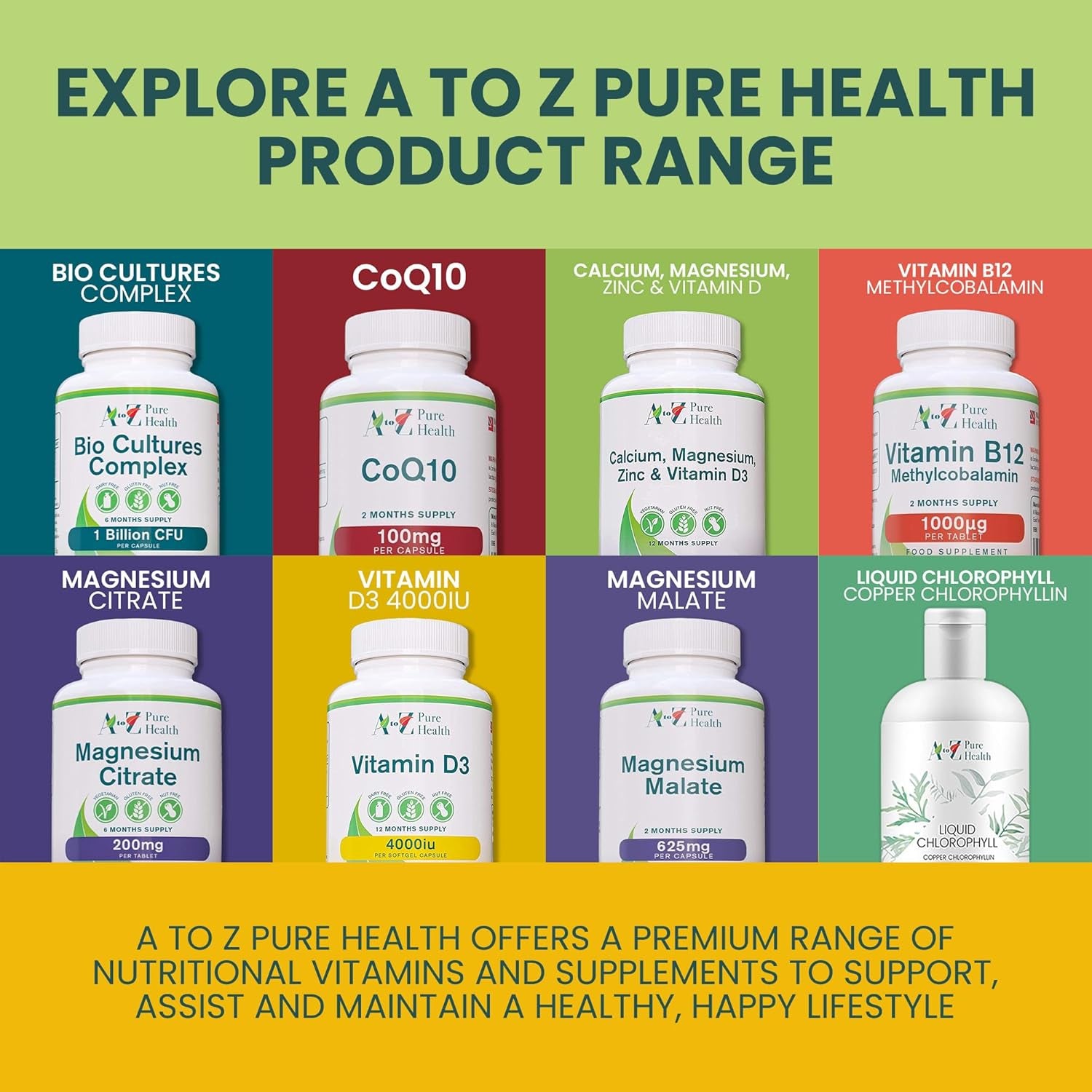 Premium Bio Cultures Complex 180 Capsules (6 Month’S Supply) | High Strength Probiotic | Vegan Multi Strain Probiotic | Lactobacillus Acidophilus & Bifidobacterium | Supports Digestive Health