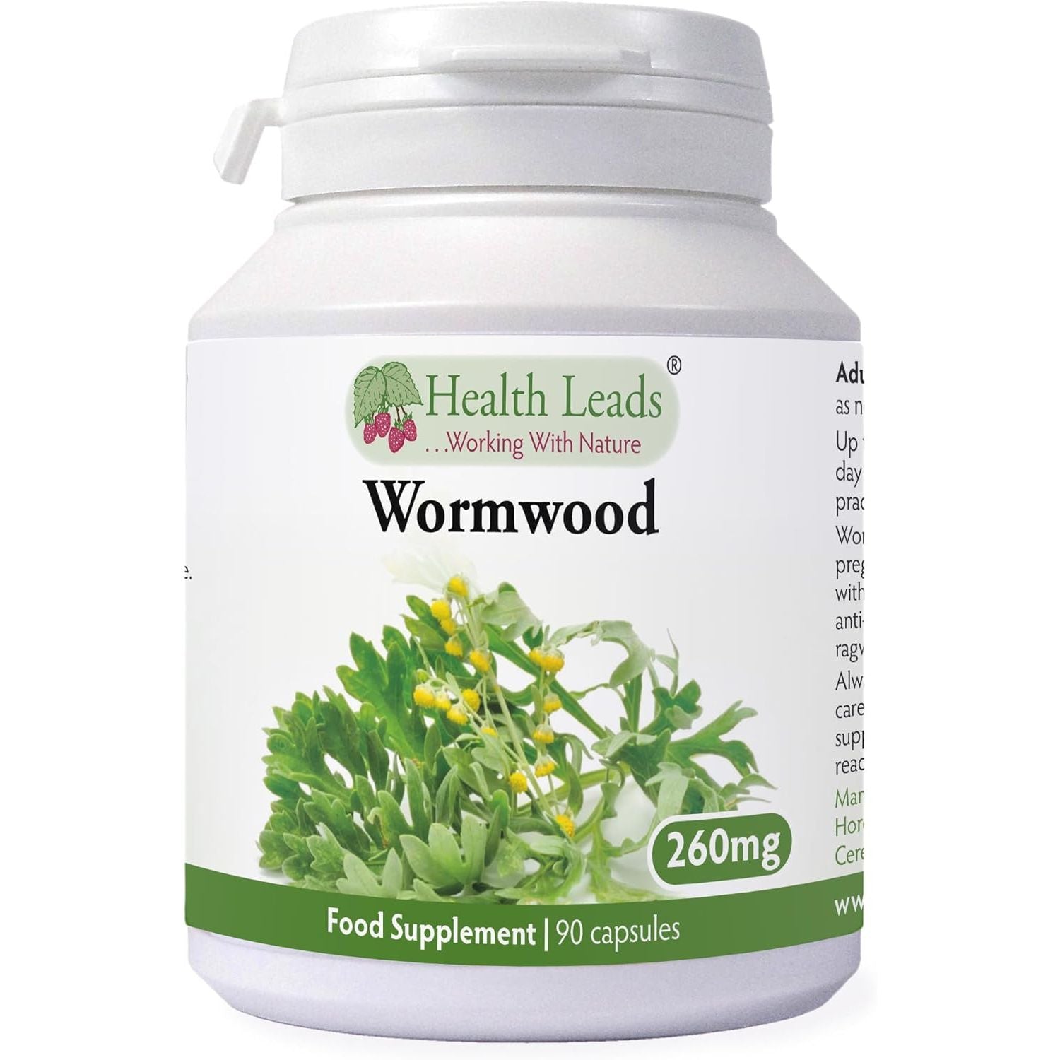 Wormwood 260Mg X 90 Capsules