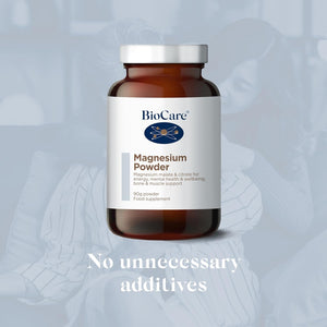 Biocare Magnesium Powder - Complex of Magnesium Malate & Citrate - 90G