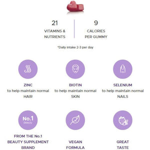 Perfectil Hair Crush Vegan Vitamin Gummies