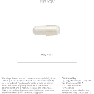 Synergy Worldwide Body Prime 90 Capsules | 400Mg Magnesium Capsules with Apple Pectin and Prune Powder | Digestive Health & Nervous System Support | 72.9G