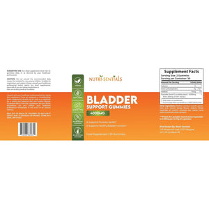Bladder Support Supplement- 4000Mg Pumpkin Seed Oil Extract Gummies to Help Support Healthy Bladder Function & Prostate Health- Orange Flavour, Vegan, Non-Gmo Bladder Control Tablets