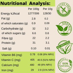 Organic Super Greens Powder 50 Servings | Boost Energy, Digestion & Immunity | Green Powder Superfood | Vegan, 100% Natural & Alkaline | No Gluten, No Artificial Ingredients