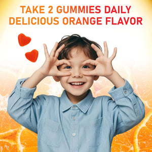 Lutein Gummies (60 Count) Eye Health Supplement with Zeaxanthin & Vitamin a – Orange Flavor, Blue Light Protection, Supports Vision Care for Adults & Kids – Vegan, Non-Gmo, Gluten Free