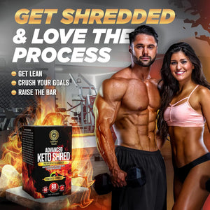 Advanced Keto Shred - Weight Loss Pills That Work Fast - 60 X High Strength Diet Pills That Work Fast for Women - Keto Fat Burning Tablets - Gluten Free - Non GMO - Vegan Friendly - Internal Youth