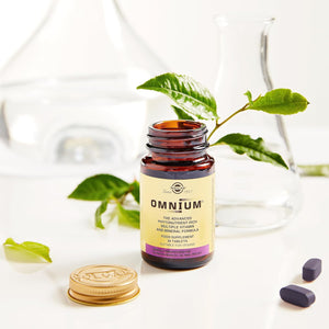 Solgar Omnium Multivitamin Tablets - Rich in Antioxidants and Minerales - Vitamines A, B, C, D, E & K - Health Supplement - Ideal for Athletes - Helps against Fatigue - Pack of 30