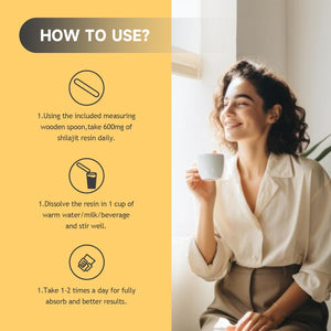 Pure Shilajit Himalayan Resin, Gold Seal Pure Shilajit Enriched with Acid Fulvic, Essential Minerals and 85+ Trace Elements to Boost Energy and Immunity, 50G in a Box of 2.