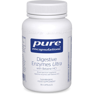 Pure Encapsulations Digestive Enzymes Ultra with Betaine Hcl - 90 Capsules