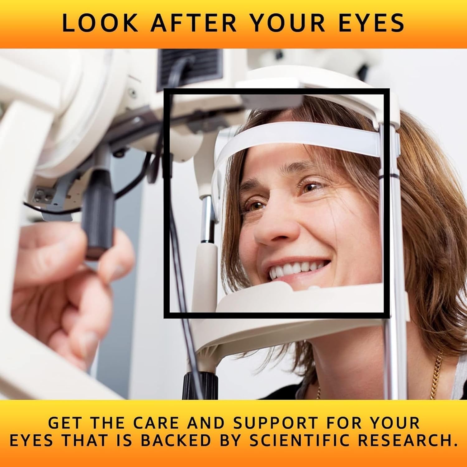 Vision Defender MAC Eye Vitamins Supplement – Triple Antioxidant Carotenoids: Lutein, Zeaxanthin & Meso-Zeaxanthin – Vision & Eye Health Support – 90 Capsules – Made in UK