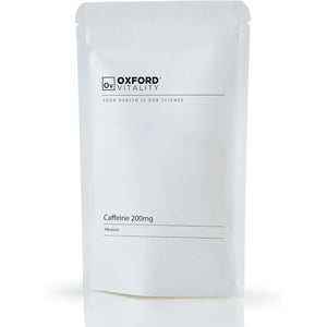 Caffeine 200Mg Tablets | Supplements for Pre-Workout Energy | Oxford Vitality