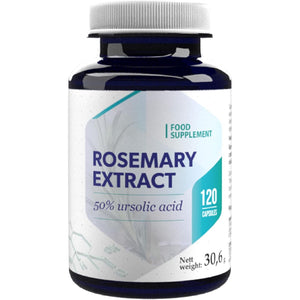 Hepatica Ursolic Acid 75Mg from Rosemary Extract – 120 Vegan Capsules | High-Strength Muscle, Metabolic & Anti-Inflammatory Support | 3Rd Party Lab Tested