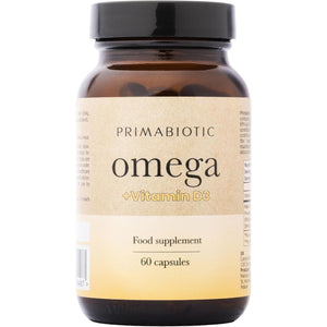 Primabiotic Omega 3 – High Strength Fish Oil Capsules | Pure Omega-3 Fish Oil for Heart, Brain & Joints | Premium EPA & DHA | Supports Heart Health, Cognitive Function & Joint Mobility