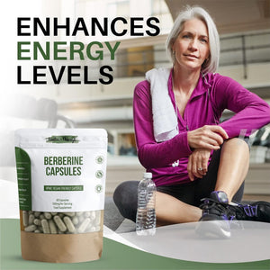 Berberine 500Mg Supplement - 2 Pack - Optimal Wellness Support, Super Antioxidant for Immunity, Two-Month Supply for Daily Wellness, Immune System & Gut Health Boost, Blood Sugar & Cholesterol Control