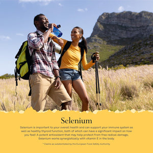 Selenium 200Mcg - 90 Vegan Capsules - High Strength Selenium Supplement for Men and Women - L-Selenomethionine - Lab Verified - Solaray